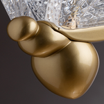 Carregar imagem no visualizador da galeria, Luminária Led Pendente Borboleta Gold Premium Borgoratto
