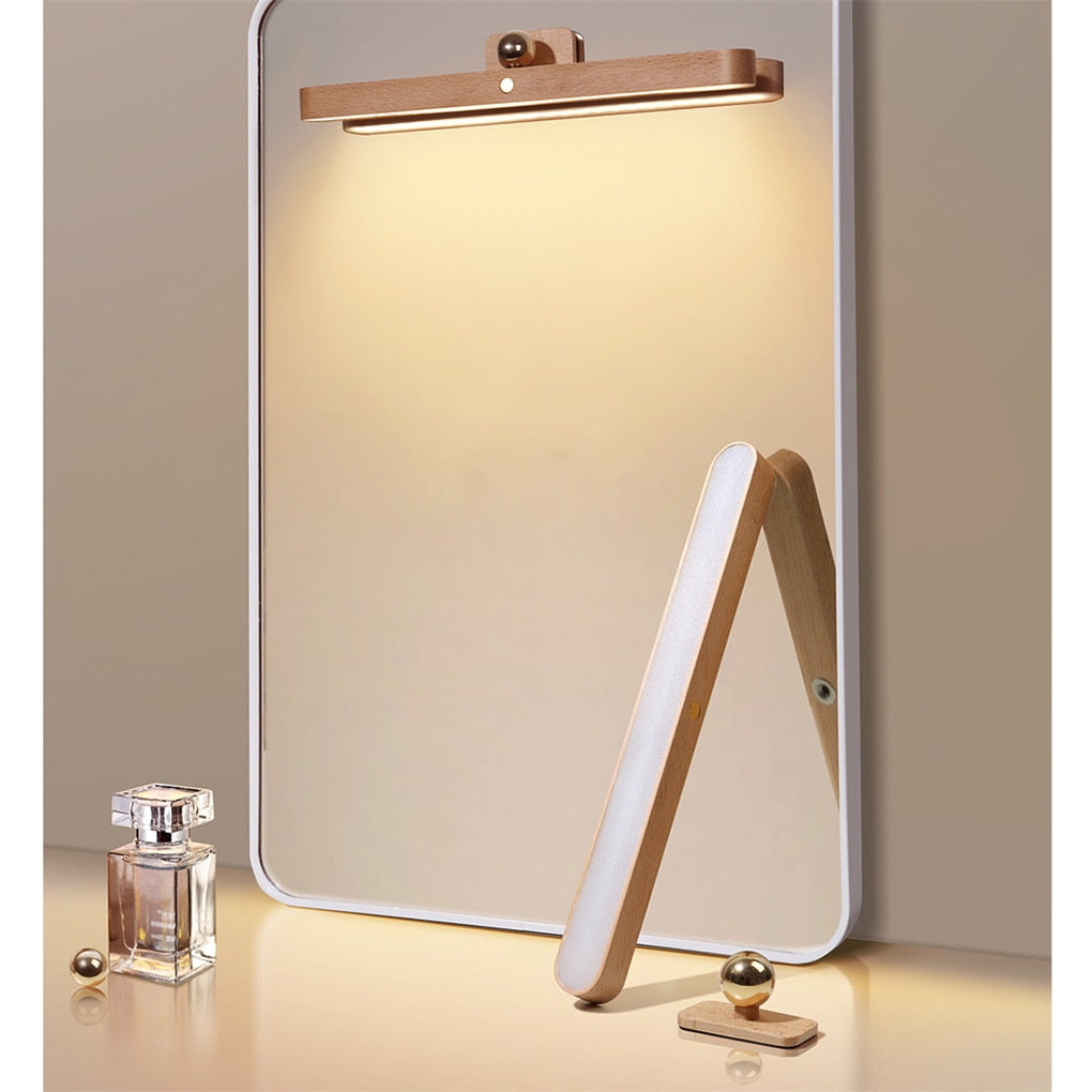Luminária Barra de Luz LED Para Espelho Recarregável