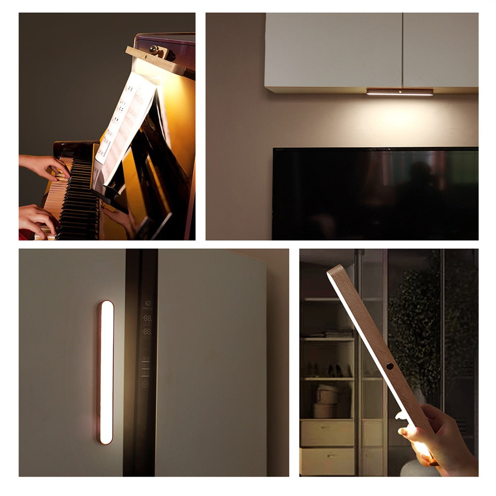 Luminária Barra de Luz LED Para Espelho Recarregável